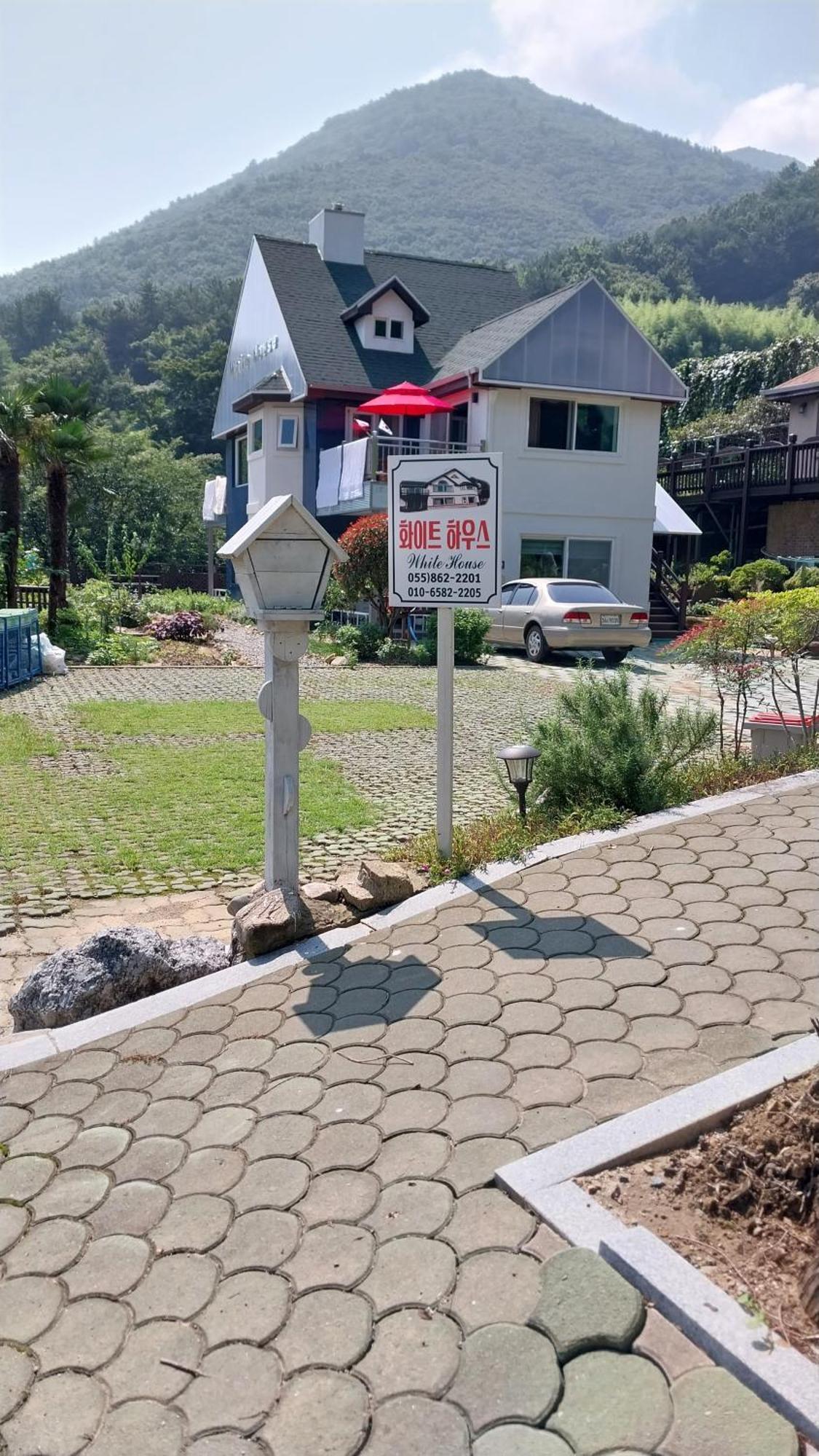 Hotel White House Namhae Exterior foto